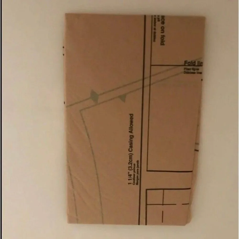Simplicity sewing pattern